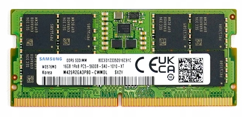Nowa Pamięć Ram Samsung 16GB DDR5 5600MHZ Sodimm