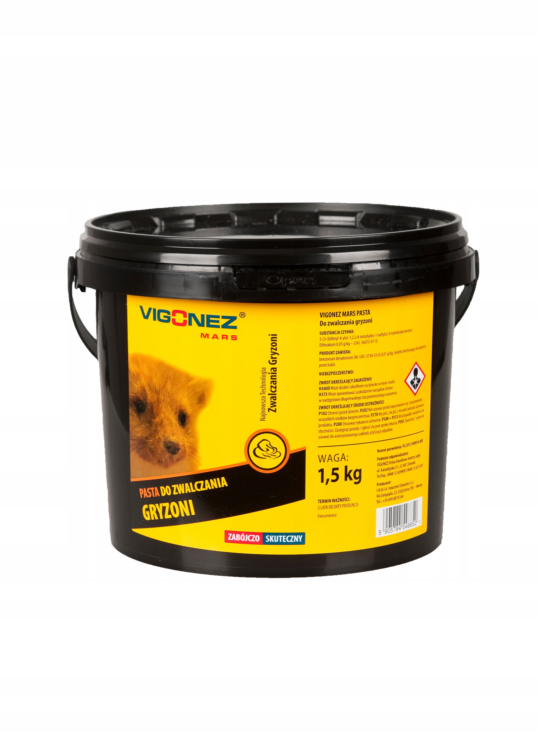 

Vigonez Mars 1,5 Kg Trutka Na Kuny Łasice Gryzonie