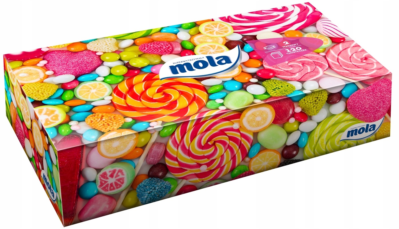 

Mola Big Box chusteczki kosmetyczne 120 listków