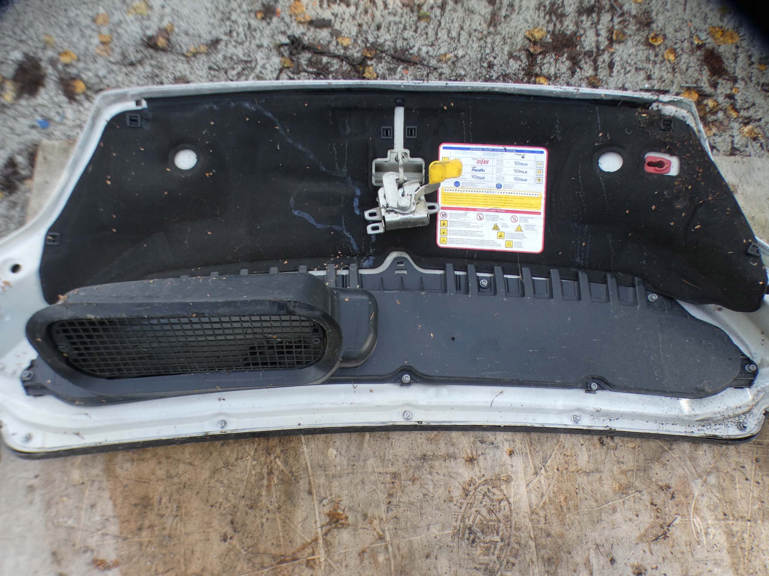 Fiat Ducato III moulding, intake, soundproofing, lock, bonnet