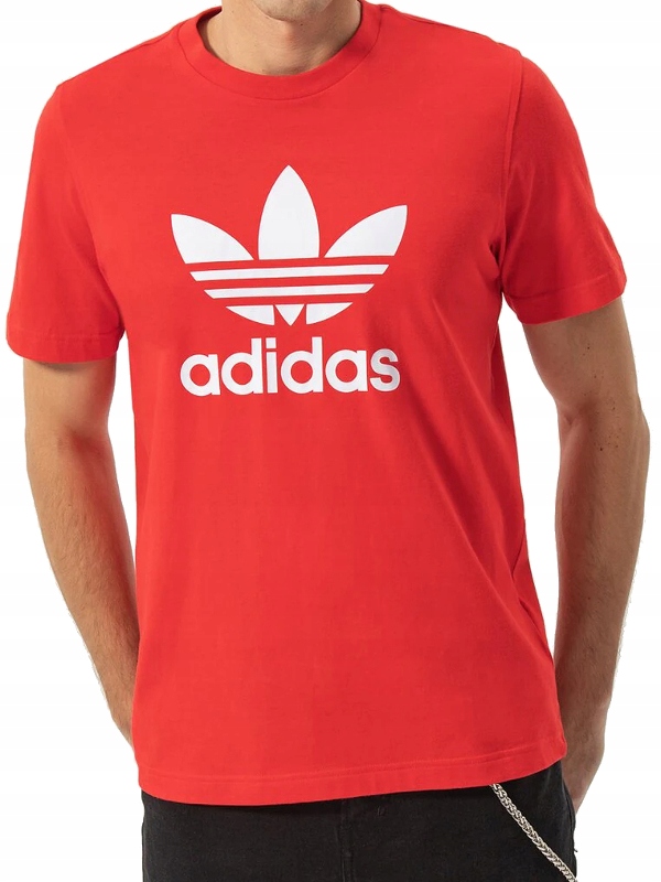 

Koszulka męska Adidas Trefoil HE9511 M czerwona