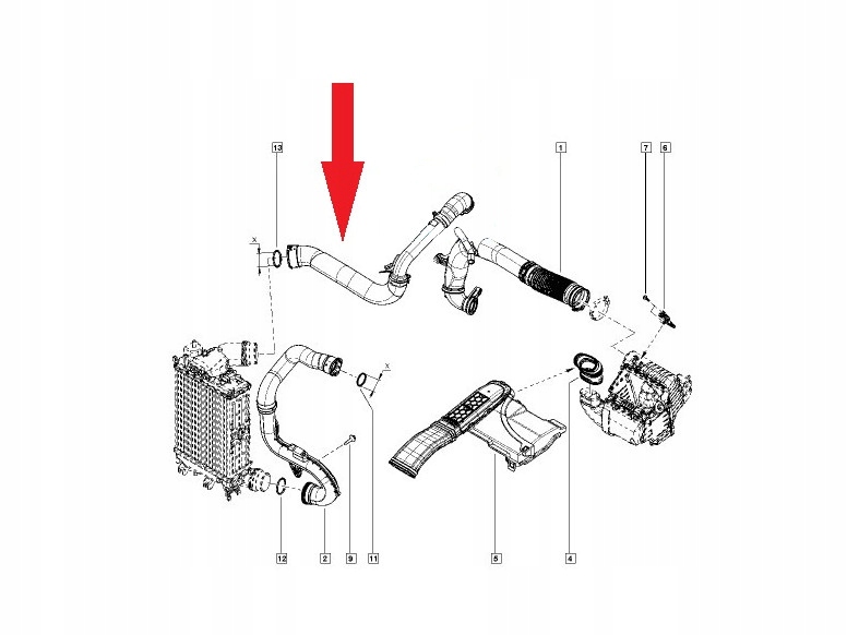 RURA WAZ TURBO INTERCOOLER RENAULT ESPACE V 1 6 Car type Passenger cars Undefined