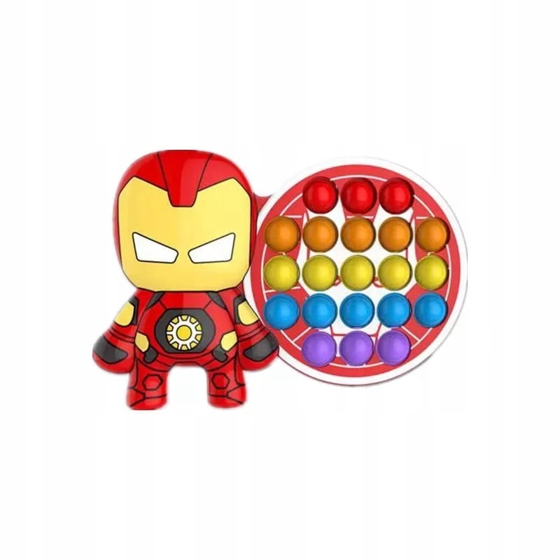 Fidget Pop it - Czerwony Robot Bohater