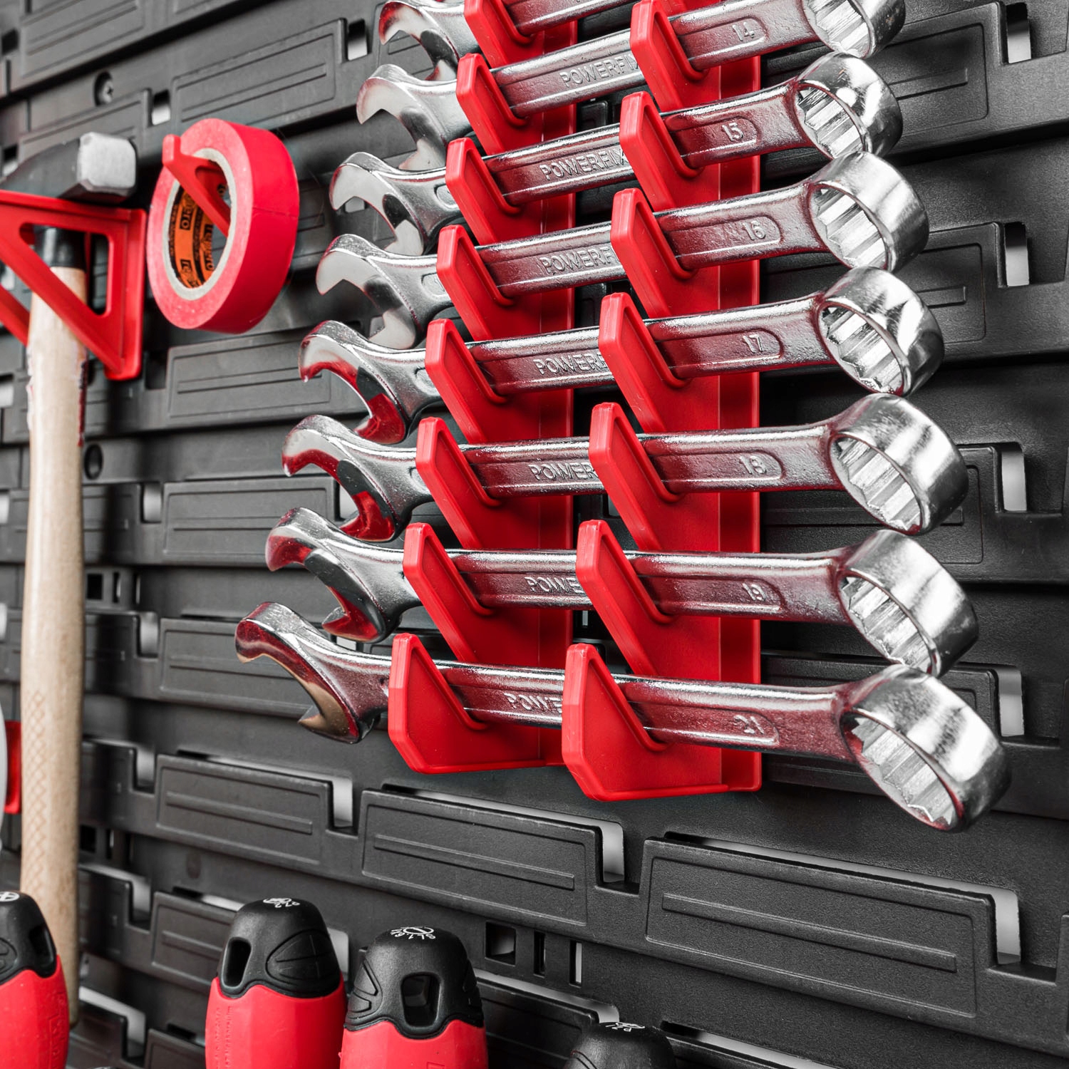 Tablica ścianka narzędziowa do warsztatu garażu Rodzaj tablica z elementami