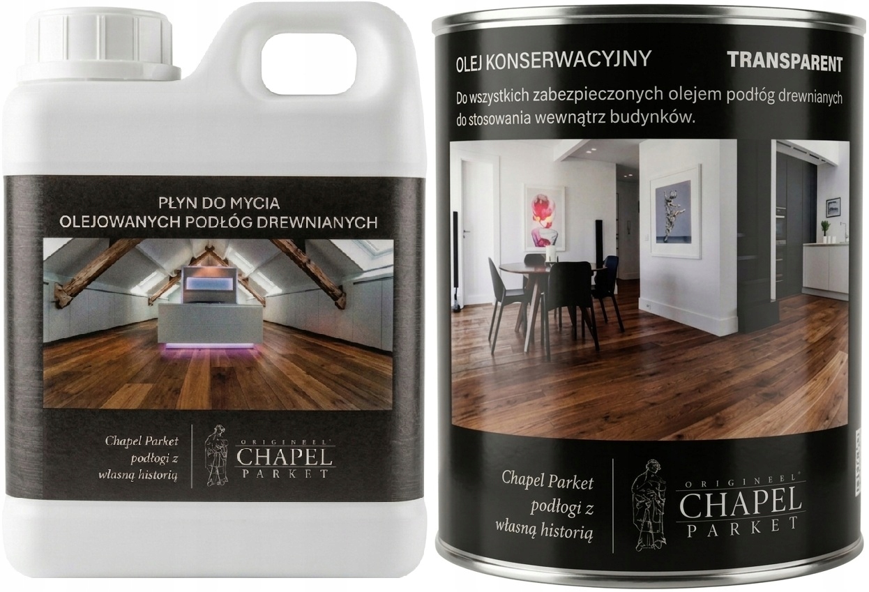Chapel Parket čisticí prostředek na olejované podlahy 1L Olej Chapel Parket 1L