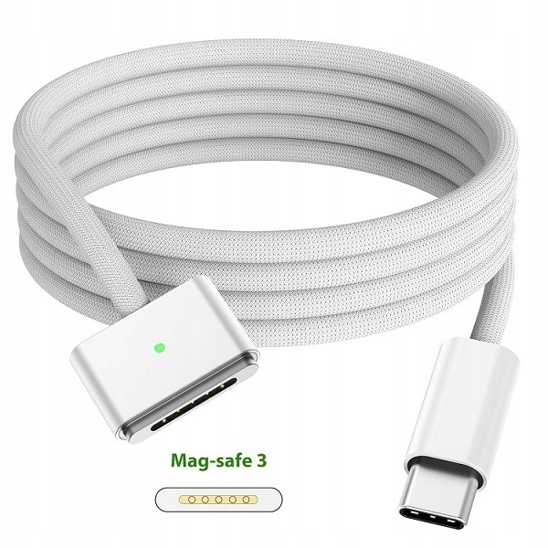 Kabel USB C do Magsafe 3 2.0m Macbook Pro /Air 140W