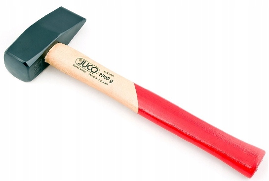 Młotek Rozłupak 2000G Kuty Profesjonal 43HRC Juco