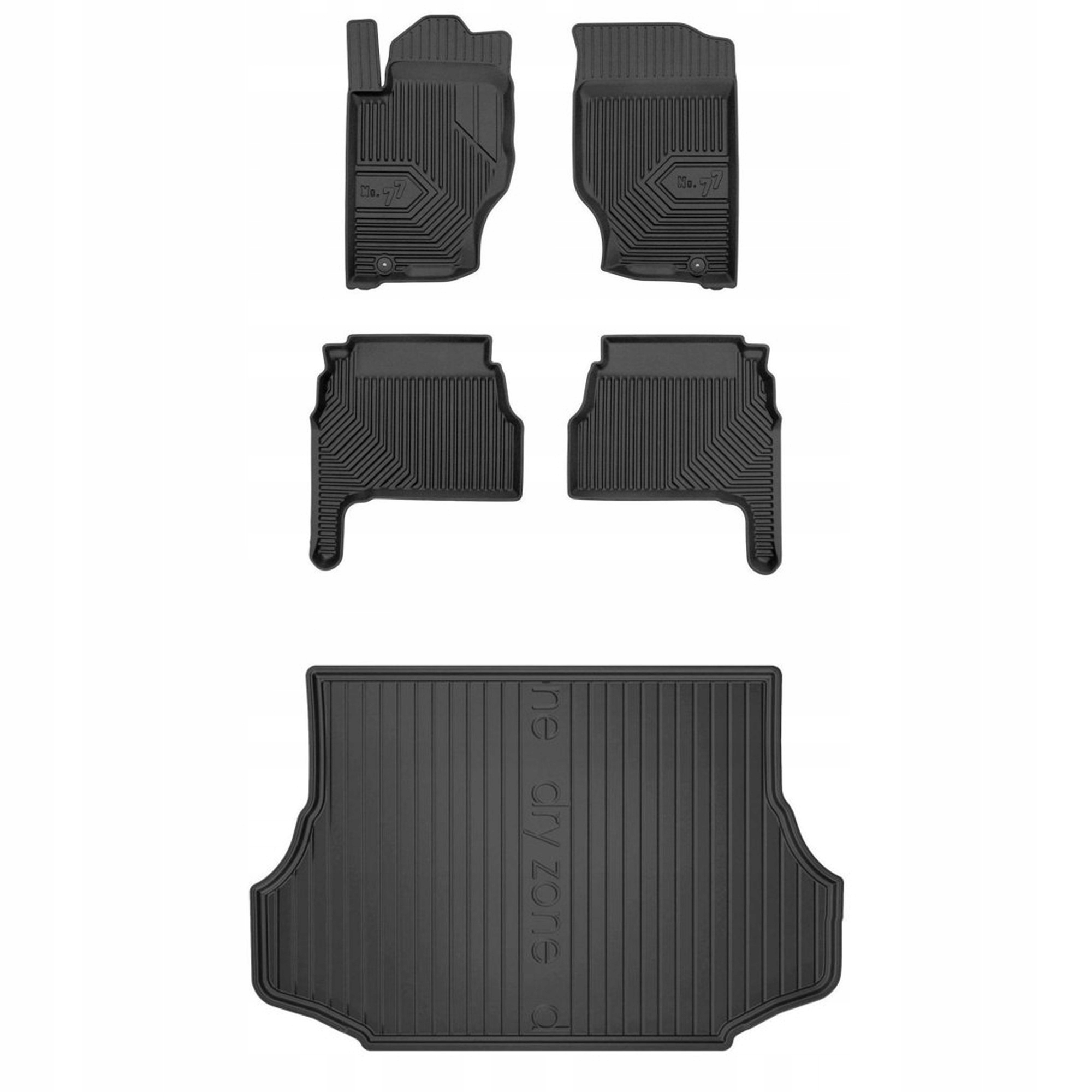 Gumowy zestaw dywaniki i mata Kia Sorento I 2002-2009