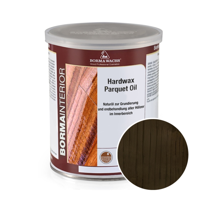 Tvrdý Vosk olej Borma Wachs Dub tabákový R08 1L