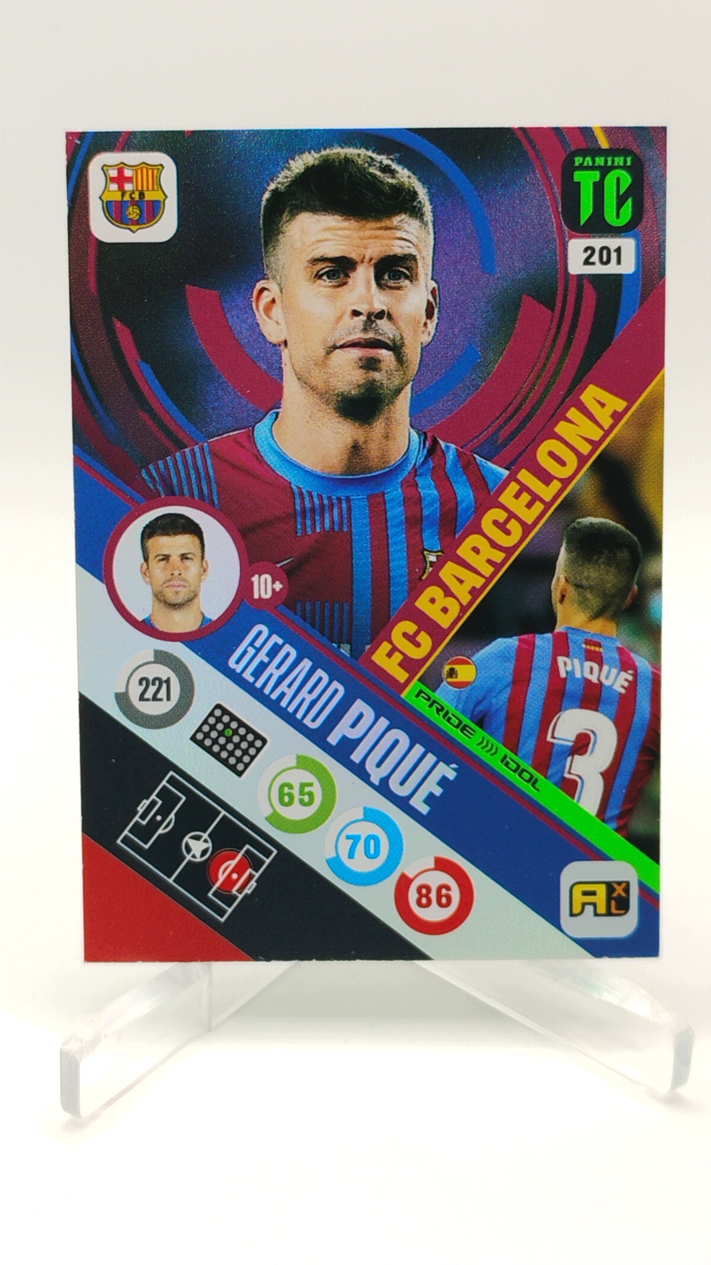 Panini Top Class 2022 Idol 201 Gerard Pique Fc Barcelona