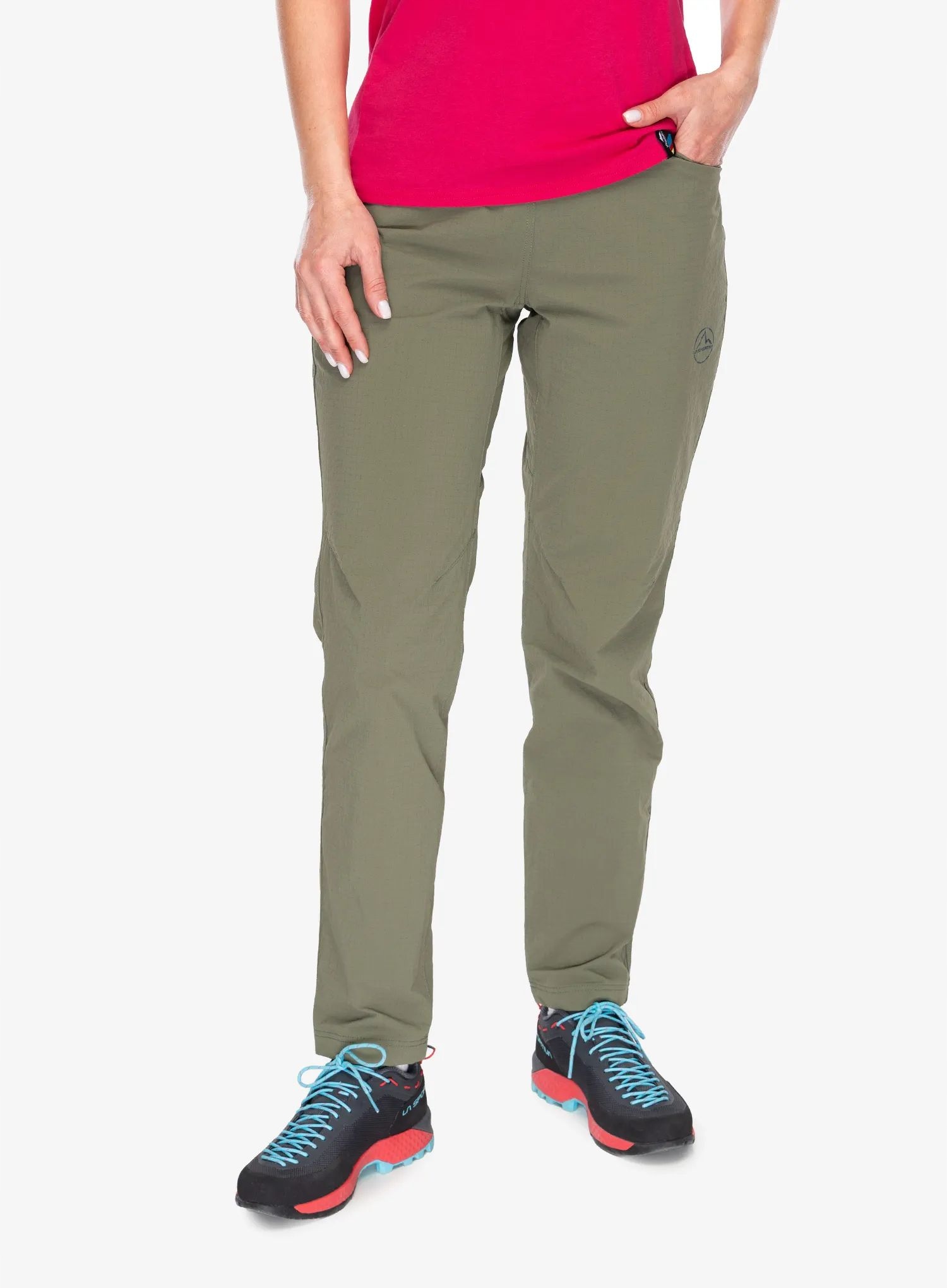 Dámské lezecké kalhoty La Sportiva Helixir Pants n. sky/cypress M