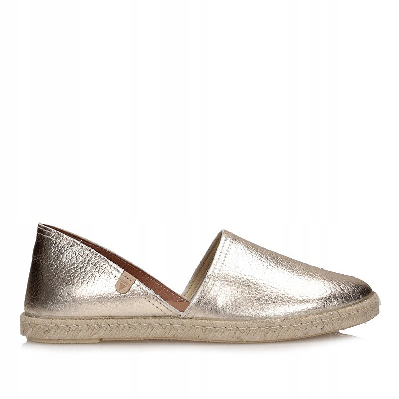 Dámské espadrilky Verbenas Carmen Nucleo Metal Oro 0300580545 zlaté