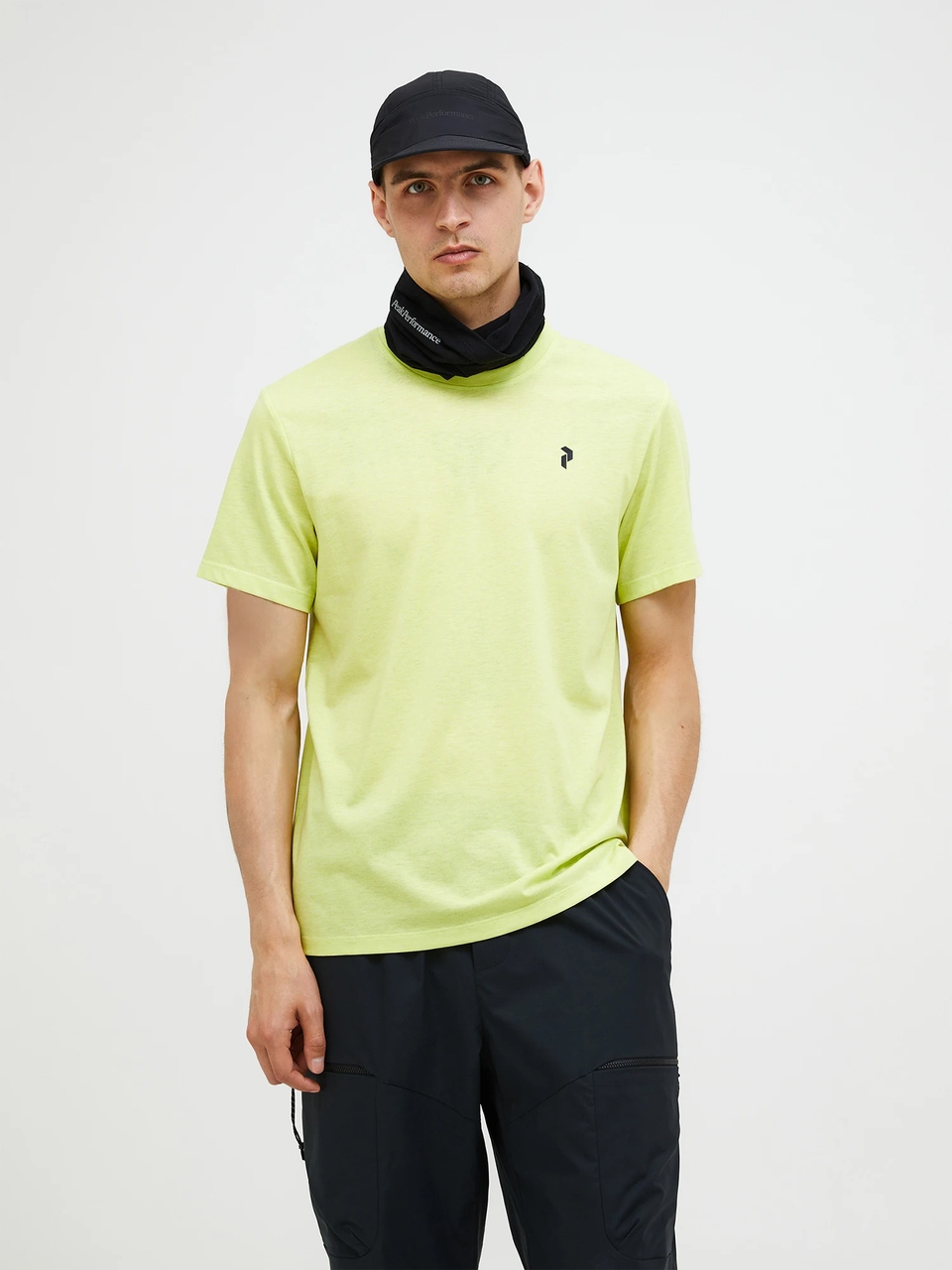 Pánské Tričko Peak Performance Explore Graphic Crystal Green M