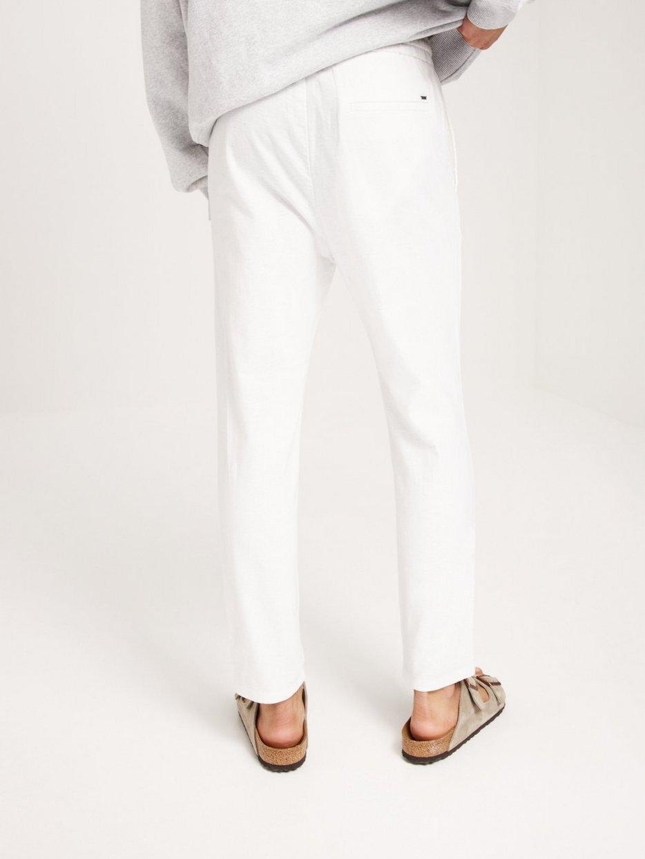 BIAŁE SPODNIE E2B NG5__M ONLY & SONS Marka Only & Sons