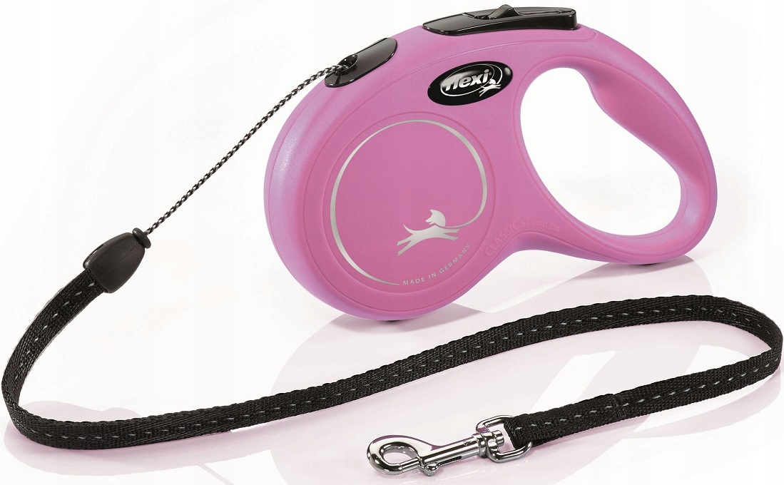

Flexi New Classic linka S 5m do 12kg różowa