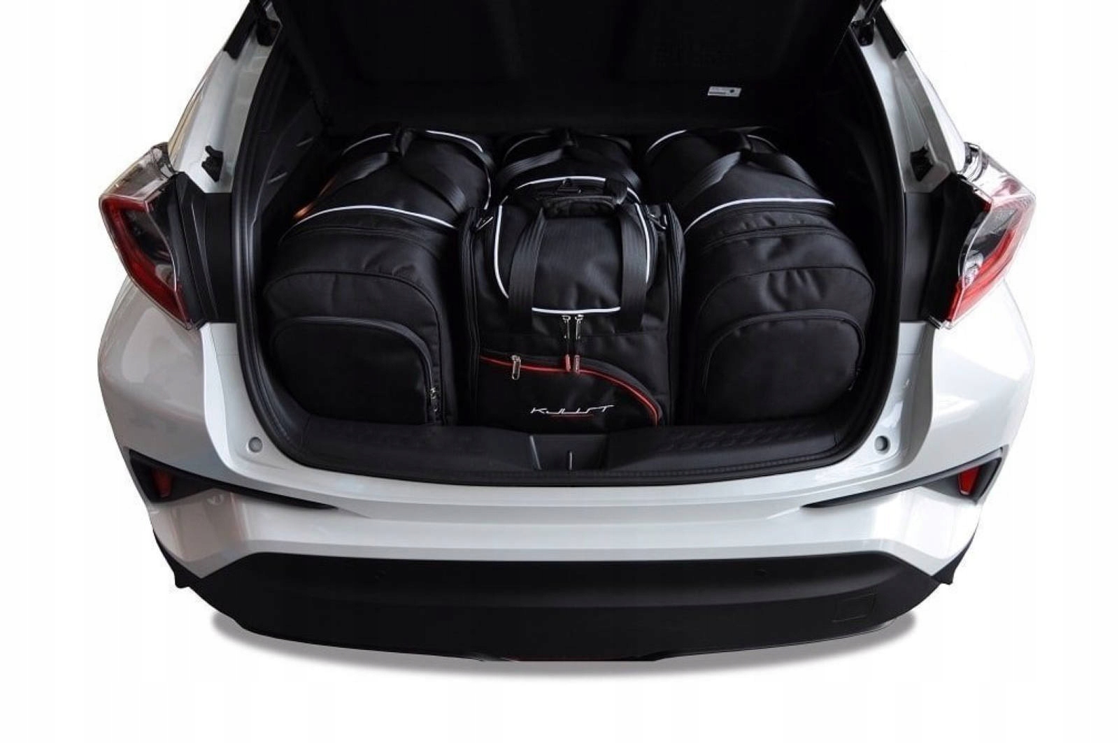 J&j Automotive Sada 4ks cestovných tašiek Sport pre Toyota C-hr 2016+