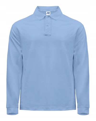 

Koszulka Polo męska długi rękaw Jhk Sky Blue XXL
