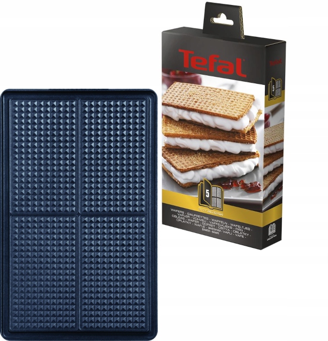 

Płyty do opiekacza Tefal Snack XA800512 gofry