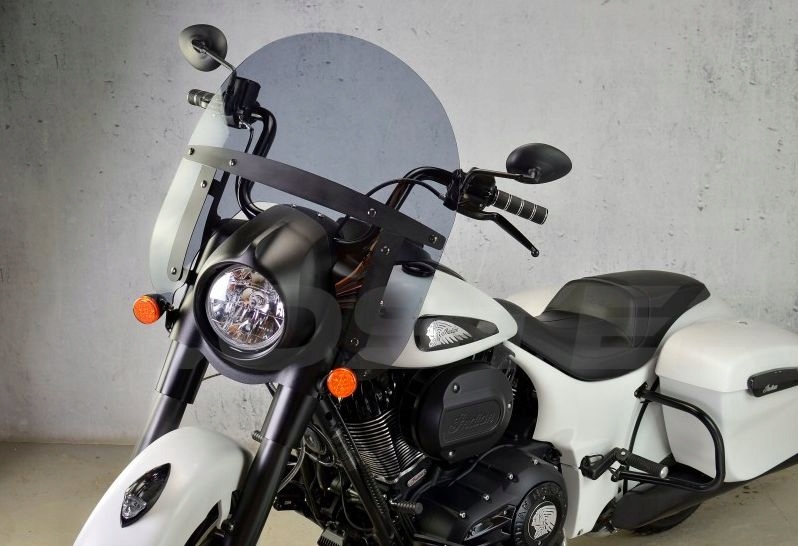 Sklo pro indické Springfield Dark Horse 1800 (2018-2025) 5 mm Turistické