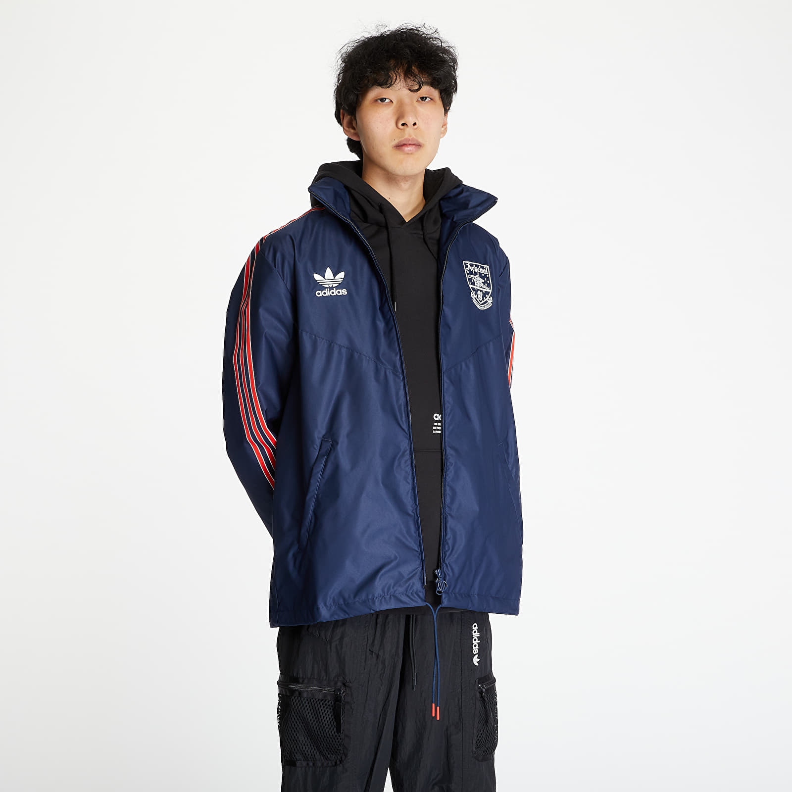 Y3479 Kurtka adidas Arsenal Rain Jacket WIATRÓWKA XS/S Y3479 Kurtka adidas Arsenal Rain Jacket WIATRÓWKA XS/S