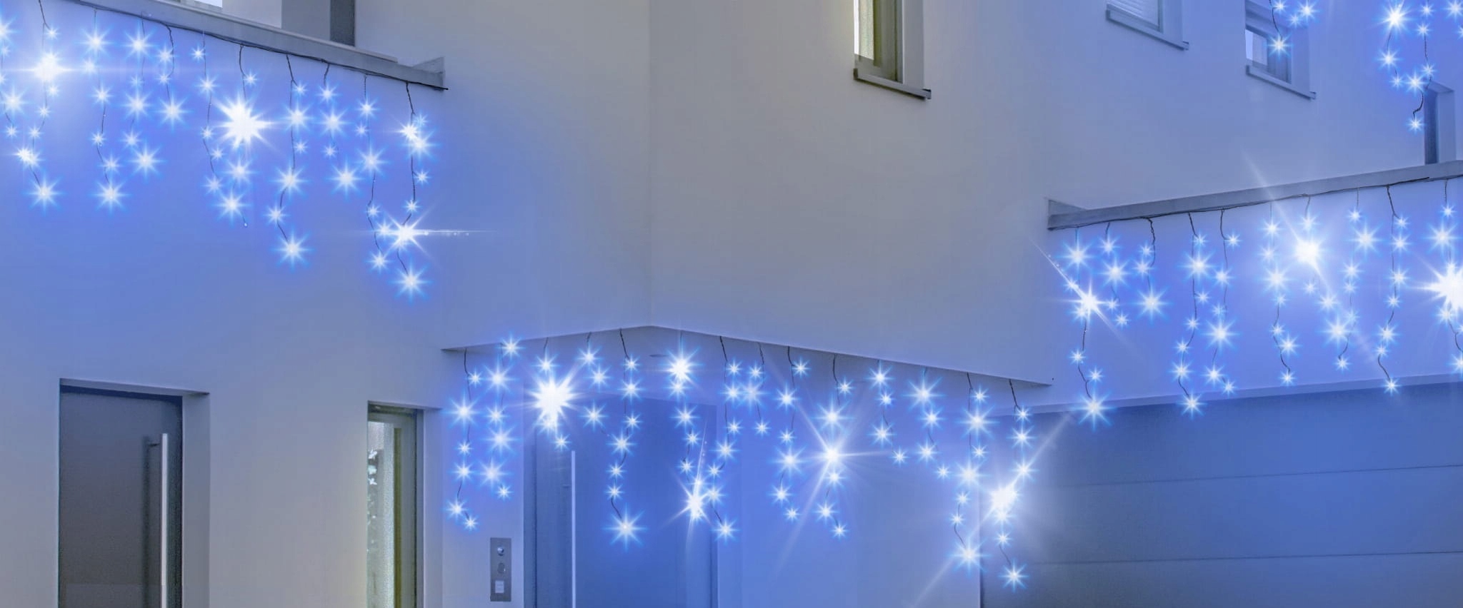 SOPLE 100 LED KURTYNA ZEWNĘTRZNE ISKRZENIE BŁYSK Marka Ledlights