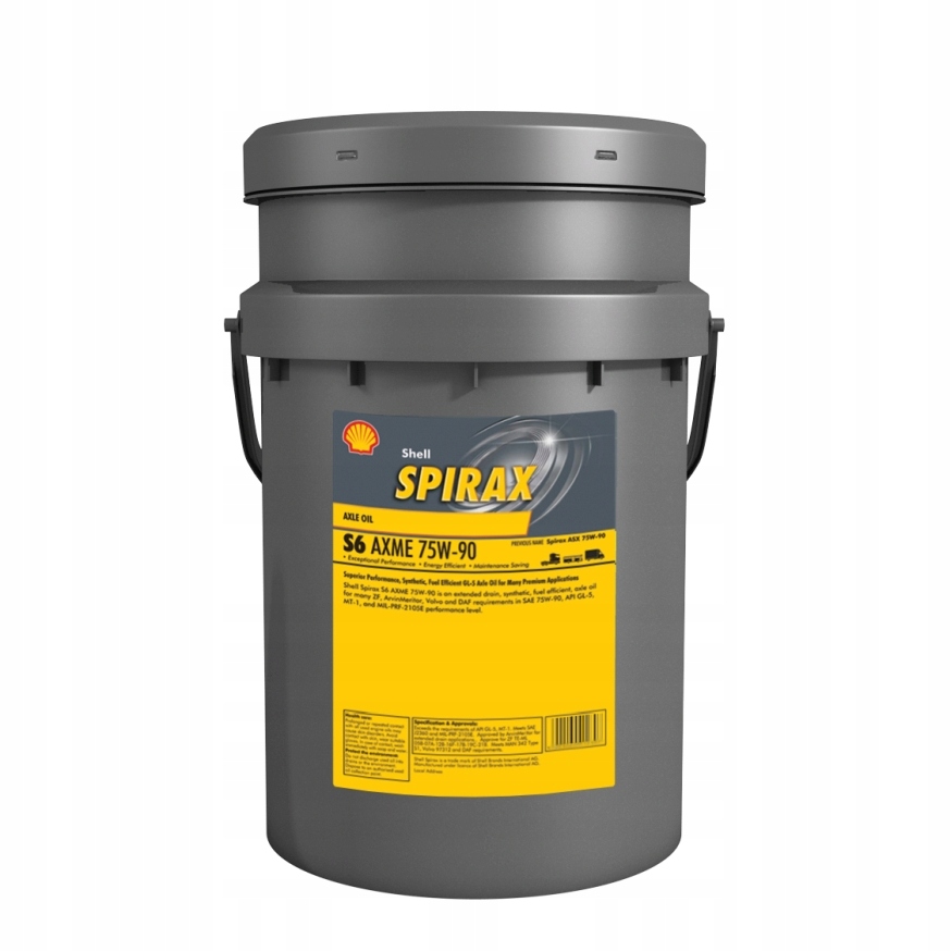 Olej przekładniowy SHELL SPIRAX S6 AXME 75W90 20L