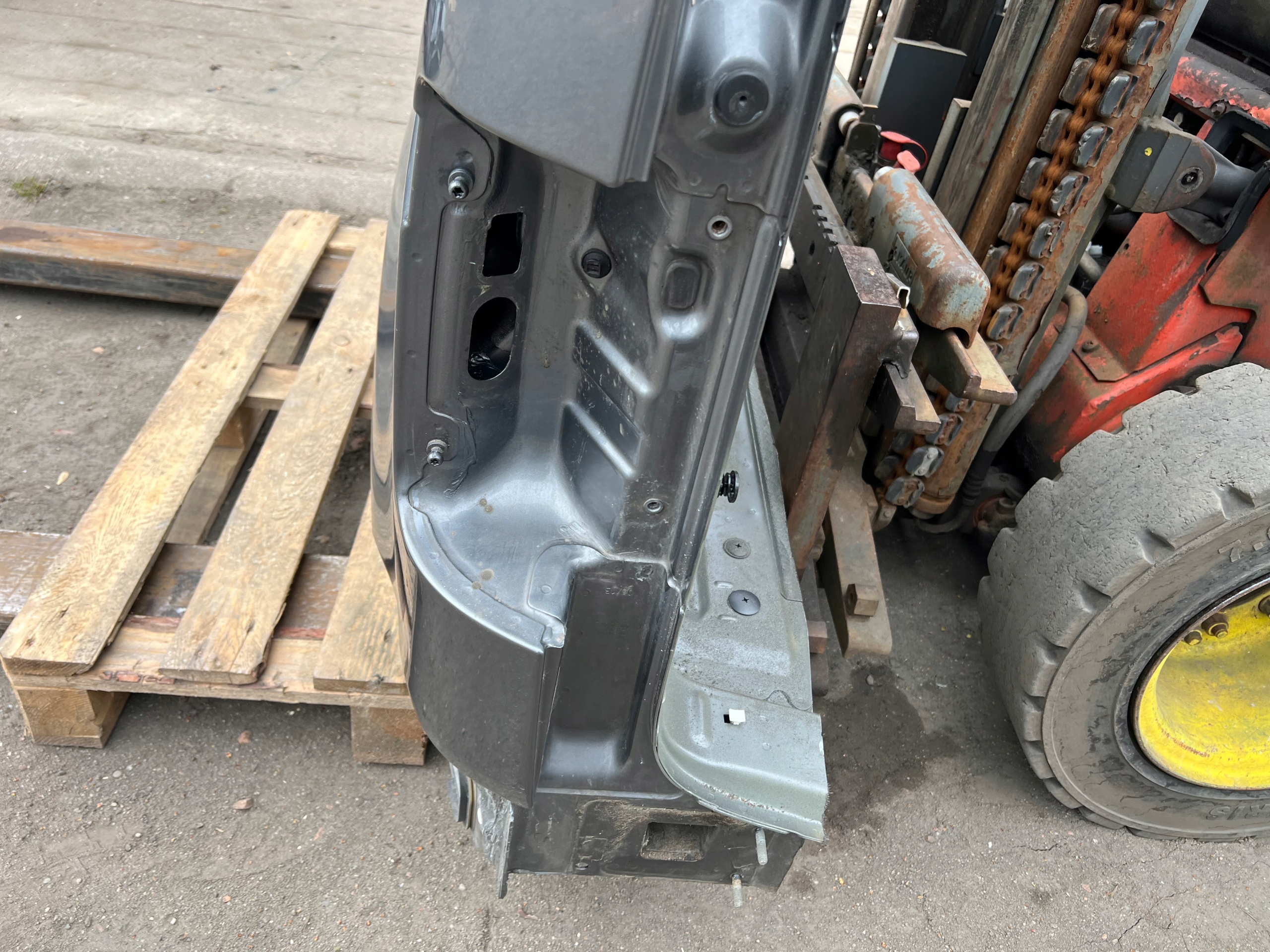 VW CADDY III LIFT 2010-2015 fender rear part left quarter threshold LH7W