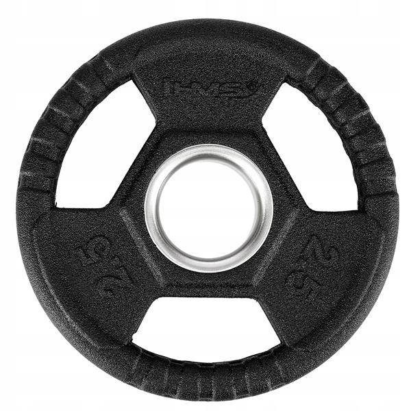 

Obciążenie na sztangę talerz bumper 2.5kg hms