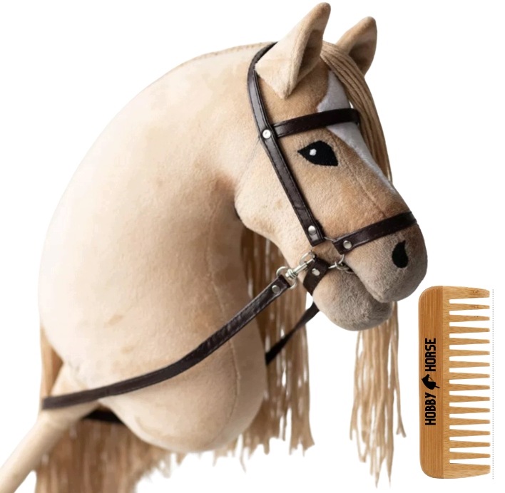 Hobby Horse Kůň Na Tyči A3 Koník Hlava Koně Tyč S Hřívou Hřeben