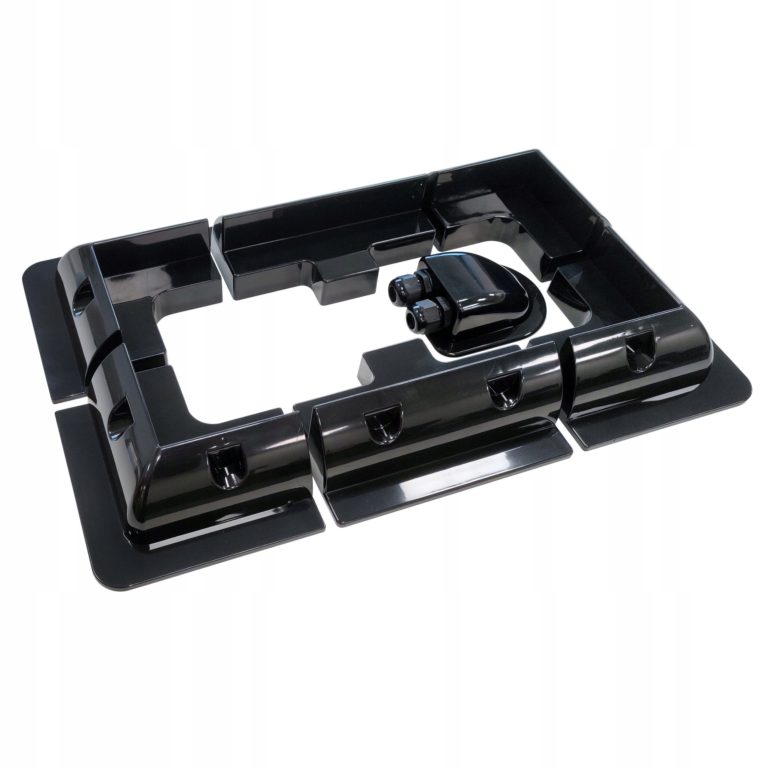 Sada montážních držáků pro panely černá Kamper Loď Střešní Sada