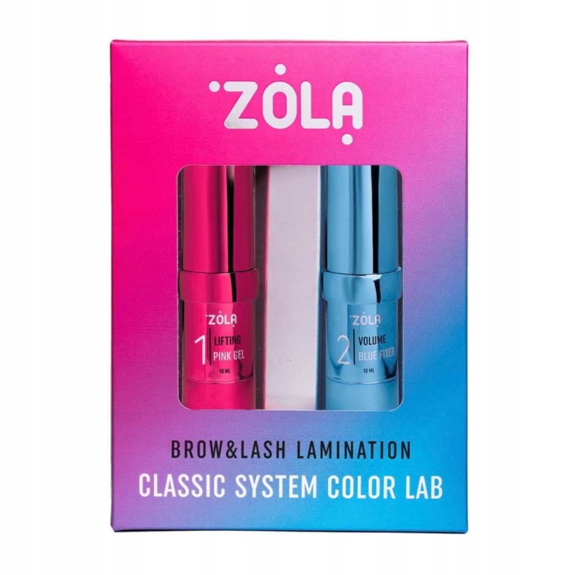 Zola Sada pro laminování Brow&Lash Lamination Classic System Color Lab 1+2