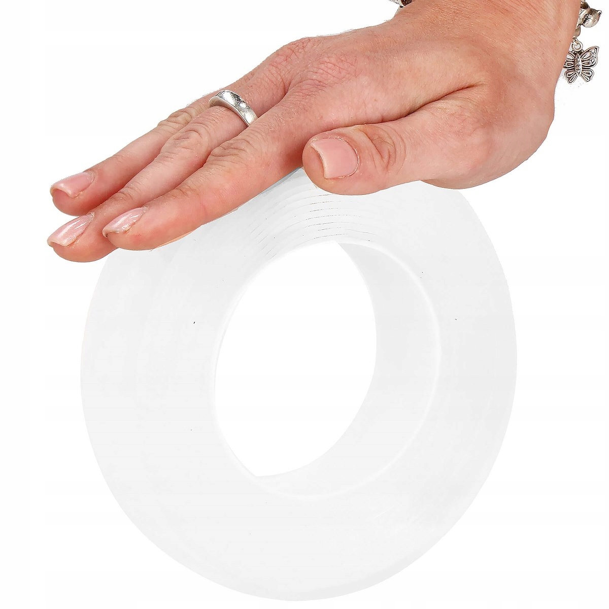 TAŚMA NANO DWUSTRONNA WIELOKTORNEGO UŻYTKU MOCNA WODOODPORNA PRZEŹROCZYSTA Marka Springos