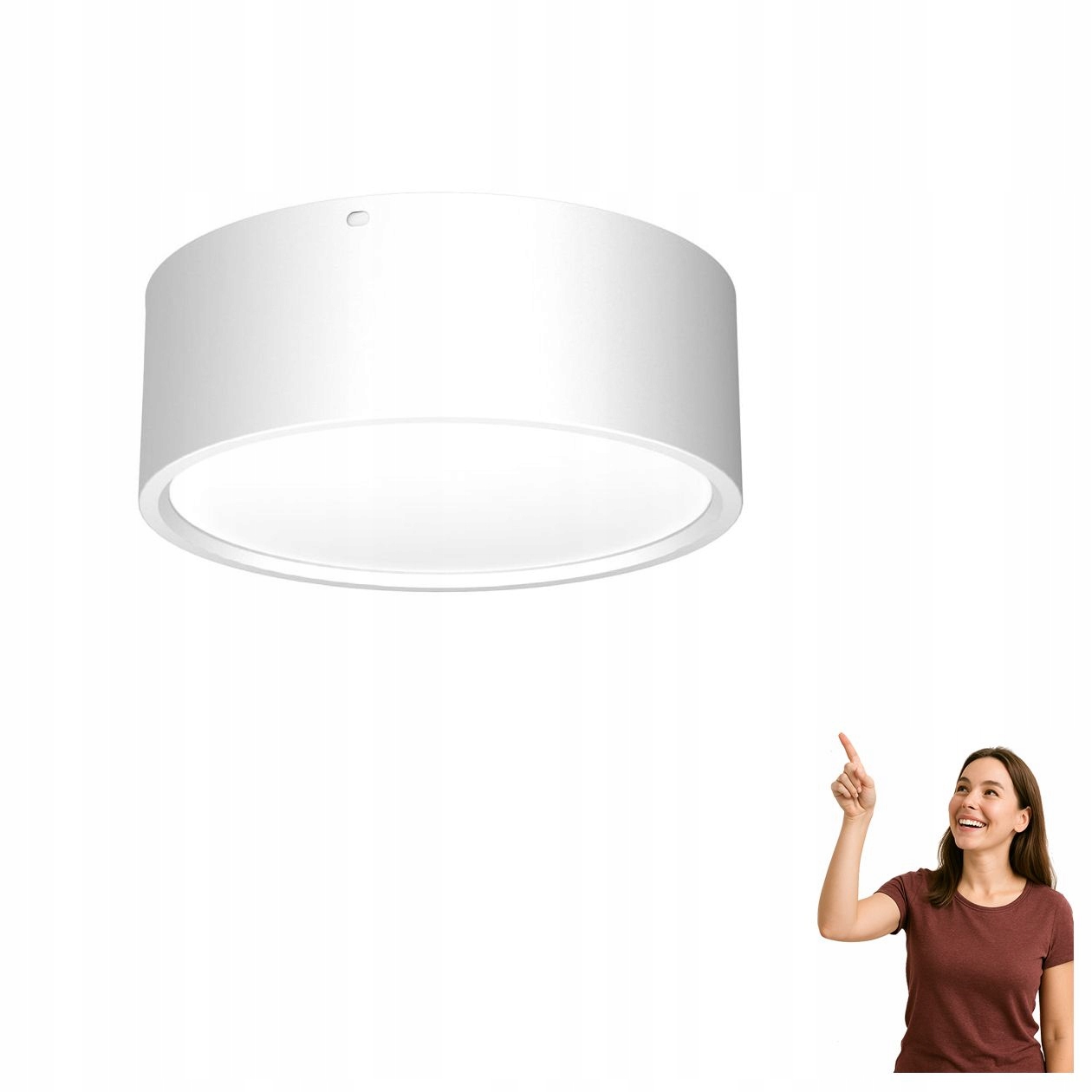 Spotová nástěnná lampa typu Downlight 1368 Luminex