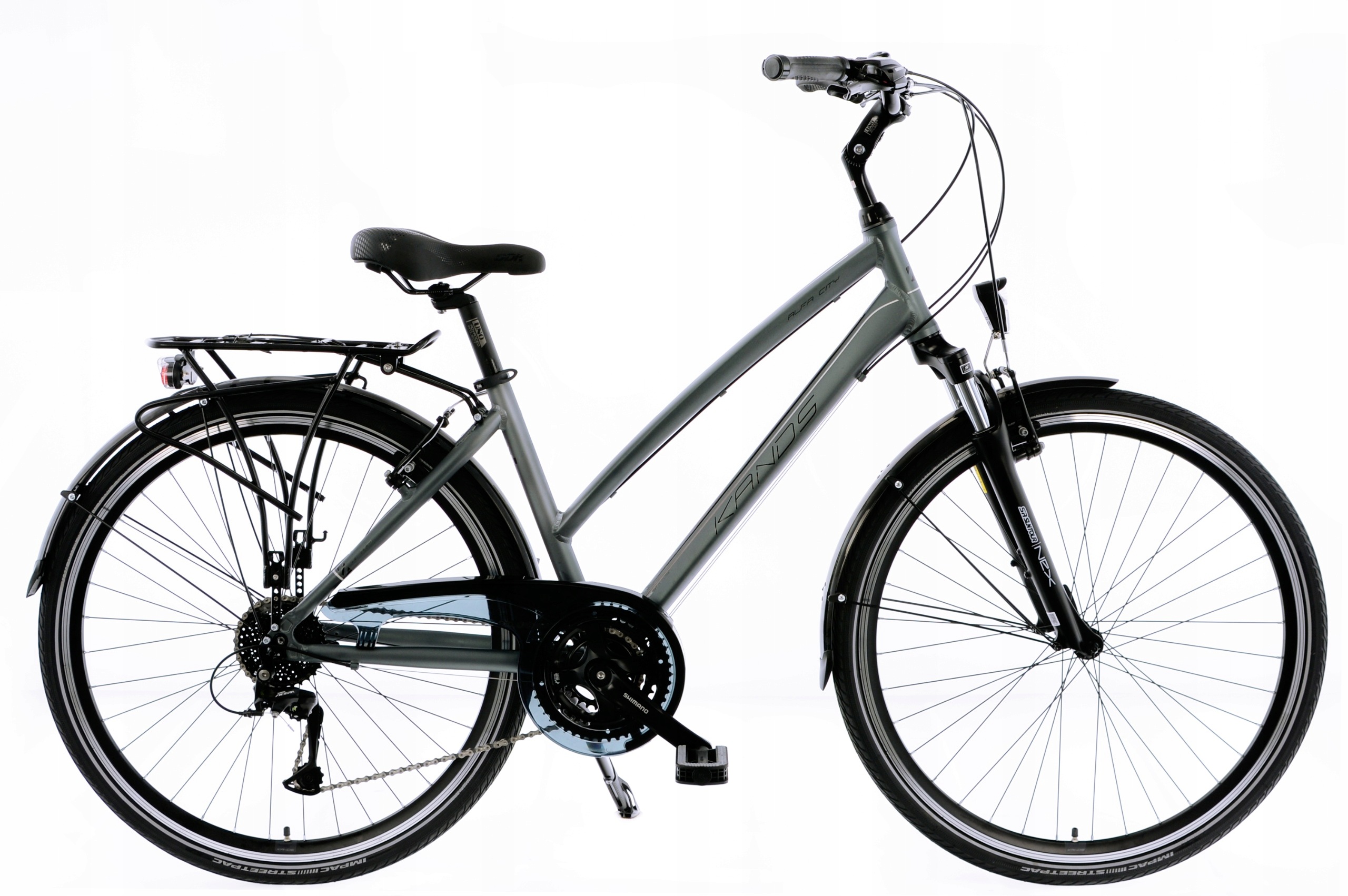 Rower Trekkingowy 28" Kands Alfa City rama 19" grafit złoty R22