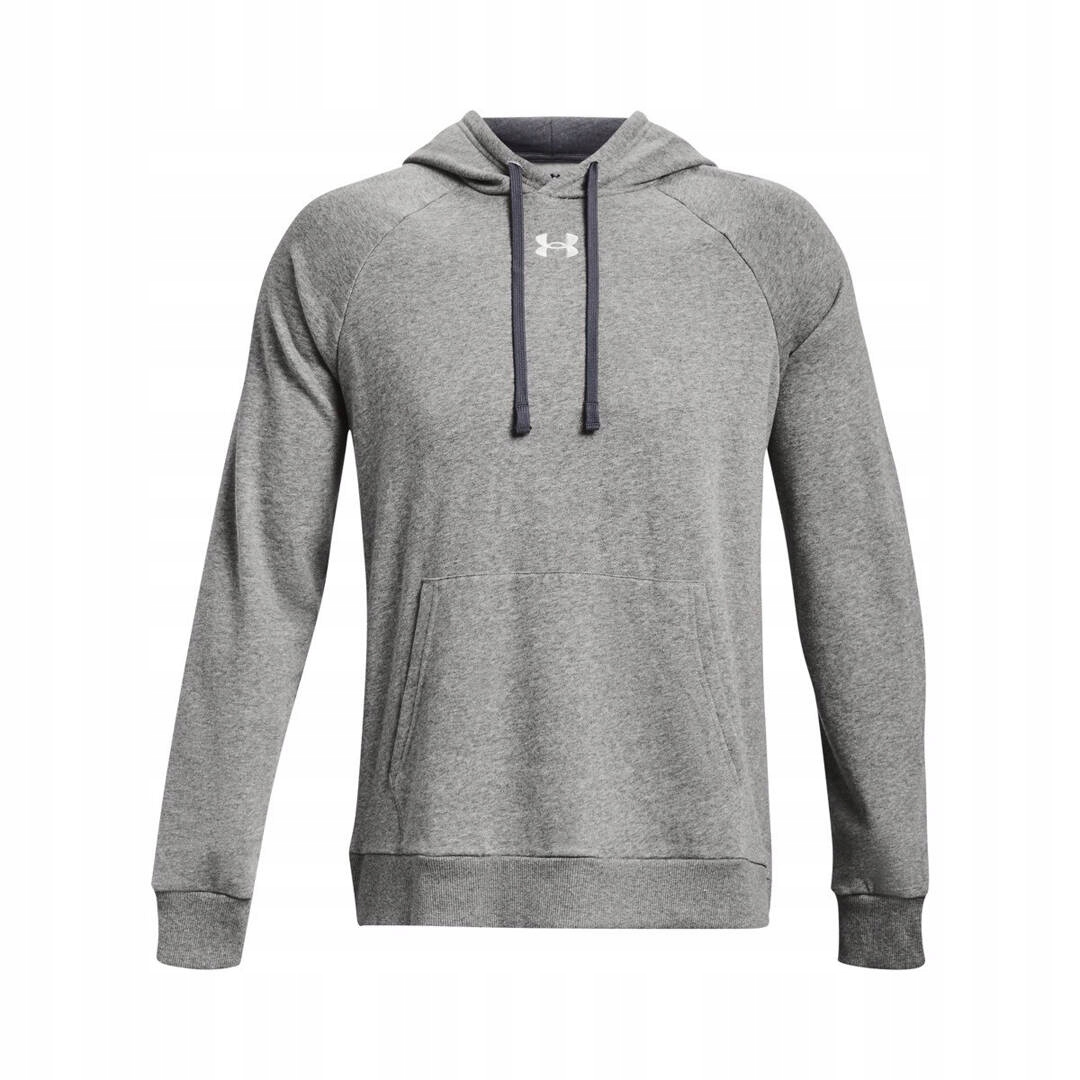 Under Armour Mikina Ua Rival Fleece Hoodie-GRY šedá
