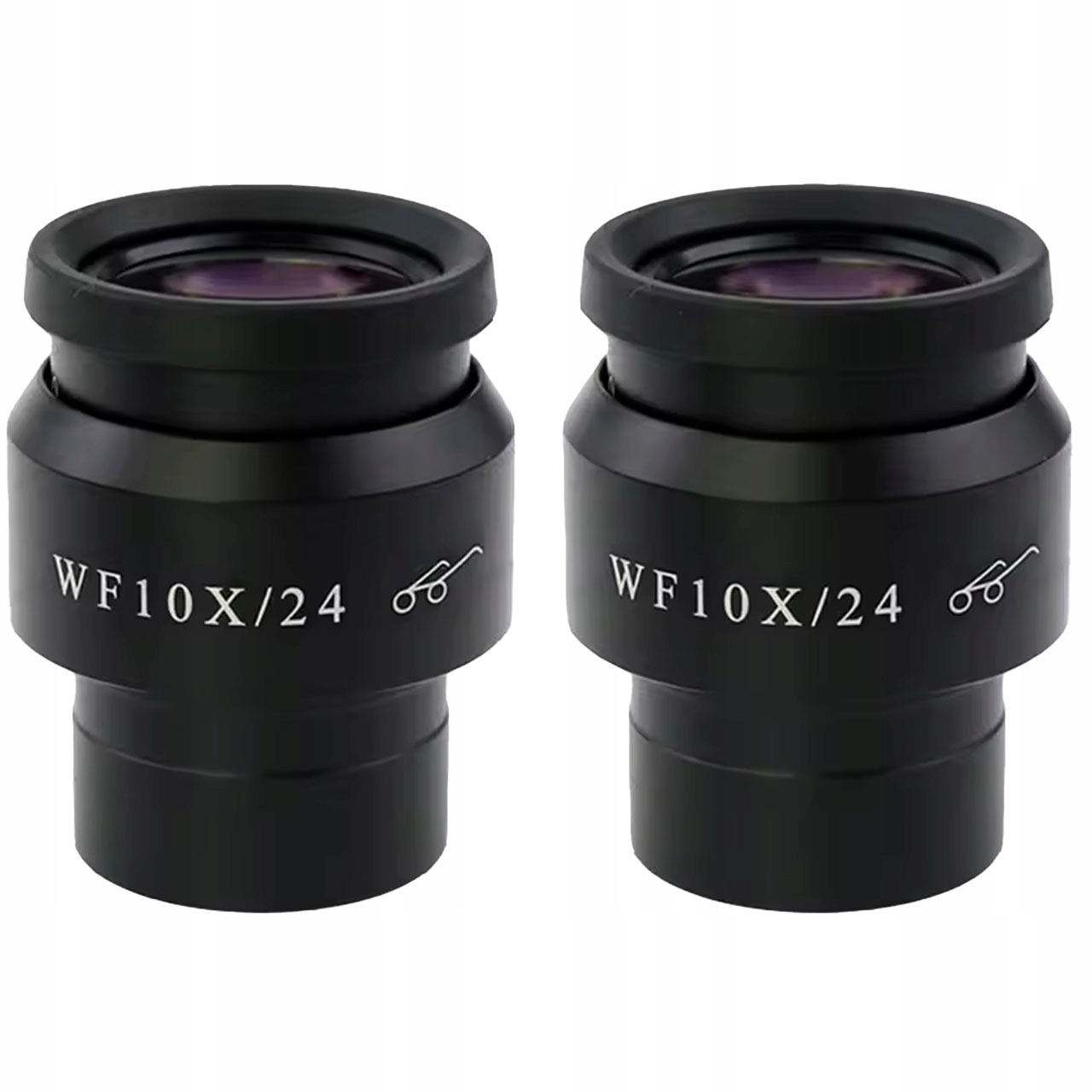 Sada Brýlí 10X WF10X/24 30 MM Širokoúhlé S Dioptrií Pro Trinokulární Brýle