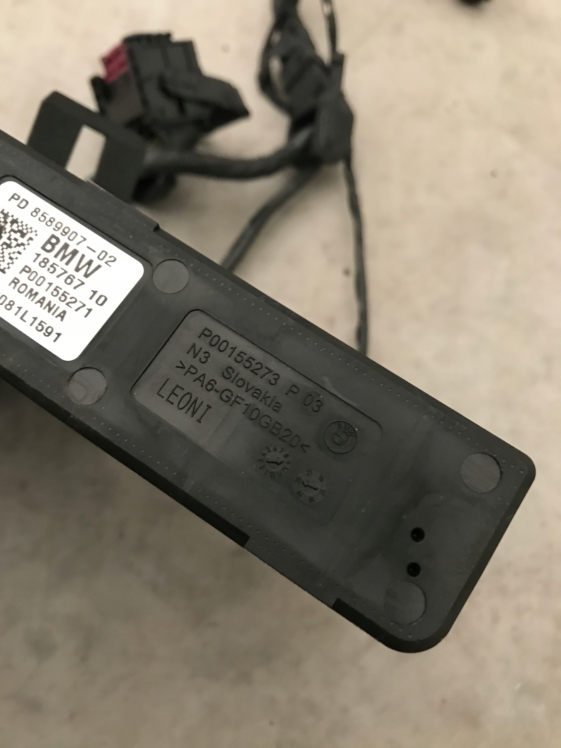 BMW X1 F48 module ZASILANIA control unit 8589907