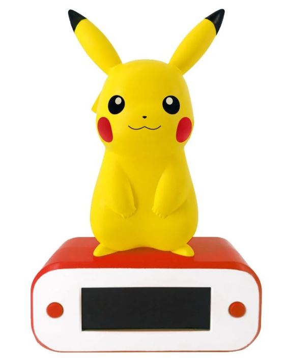 Teknofun Pokemon Pikachu Lampka budzik