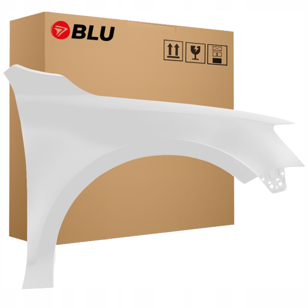 Blu Blatník Vw Jetta VI 6 LC9A pravý bílý 10-18 přední PureWeiss