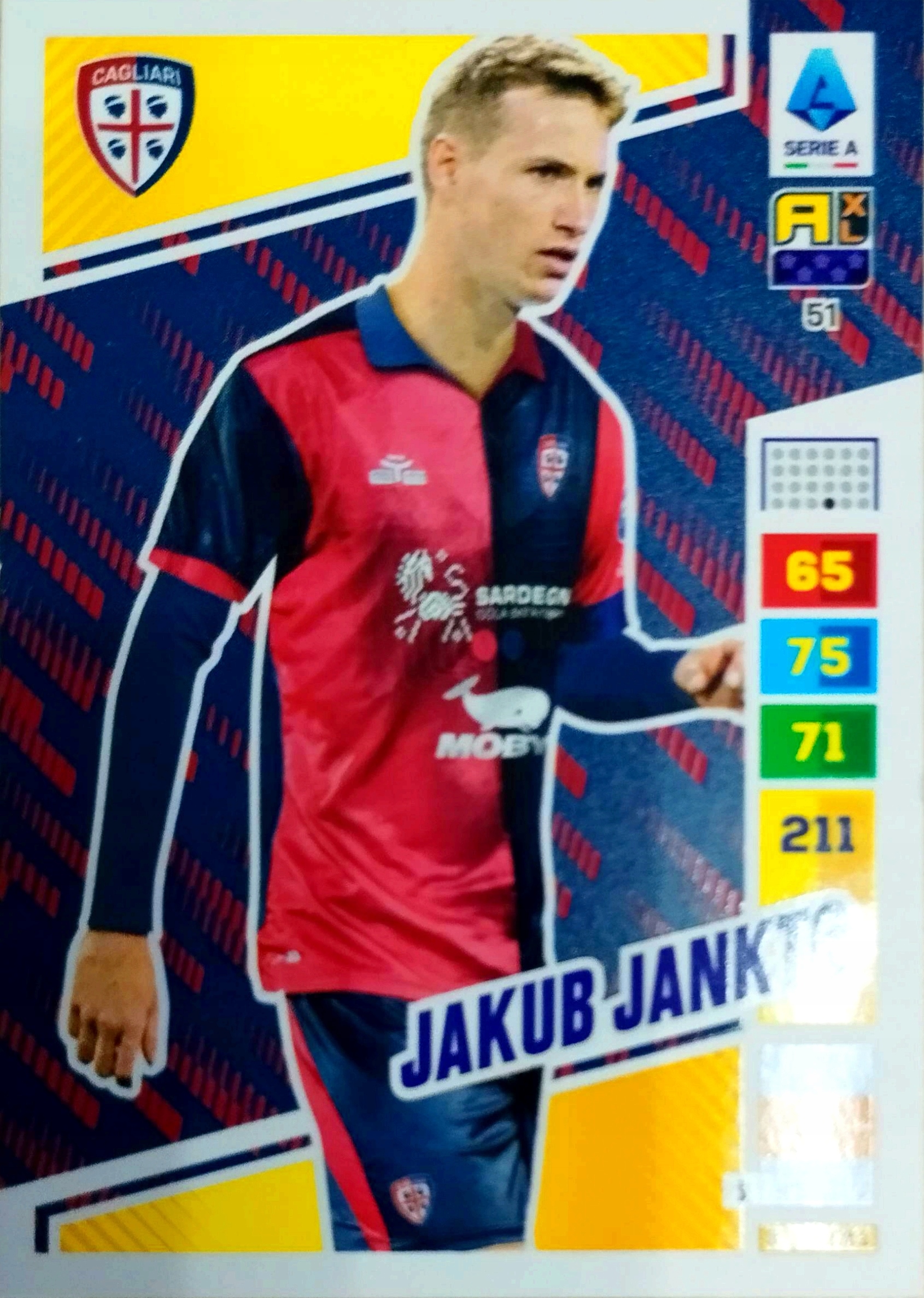 Panini Calciatori Liga Włoska 2023 2024 51 Jakub Jankto Cagliari