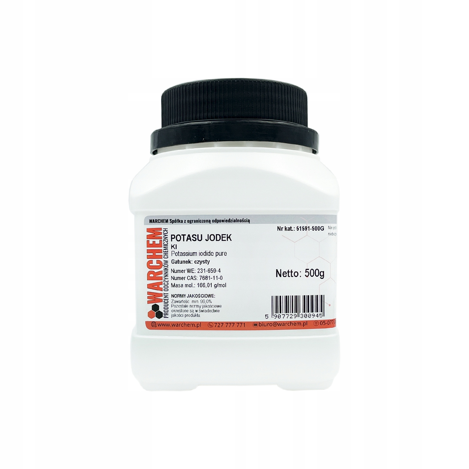 Jodek Potasu czysty 500g