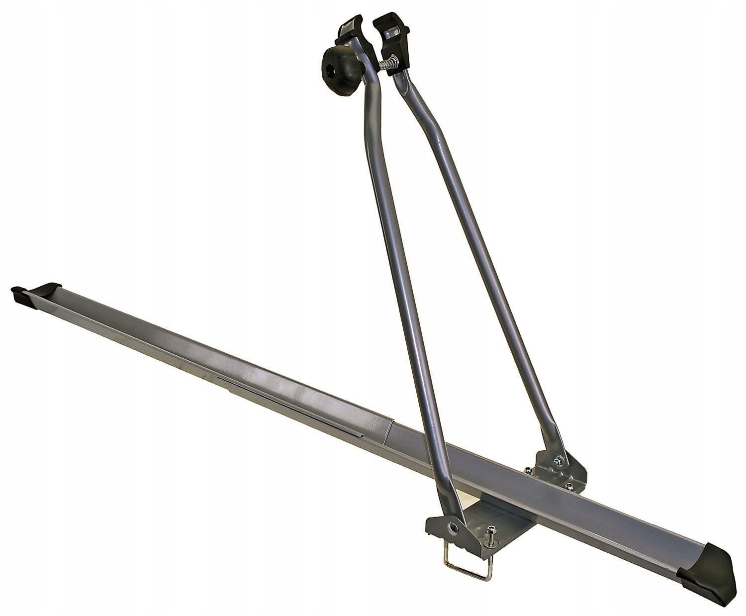 BAGAŻNIK NA ROWER NA DACH TOP BIKE Kolor dominujący srebrny