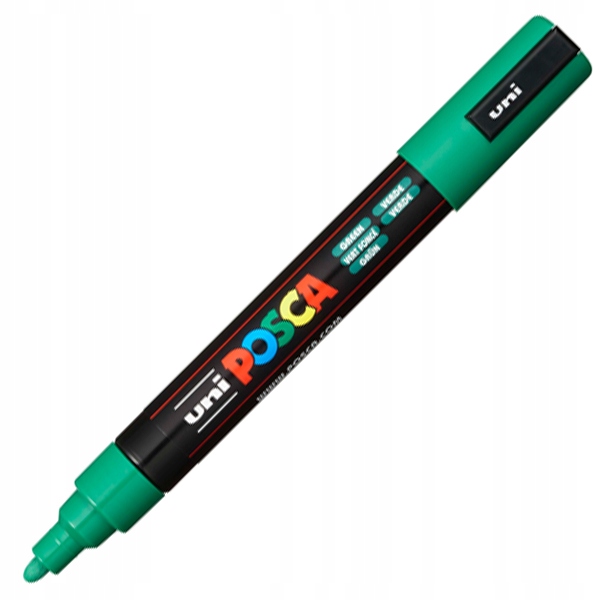 

Marker z farbą plakatową Posca PC-5M zielony