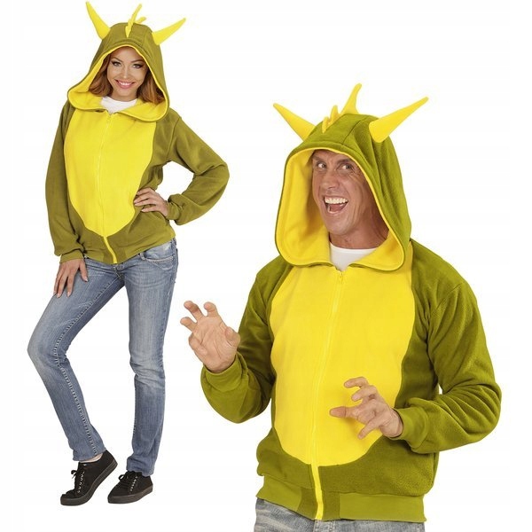 Kostým Mikina Drak S Kapucí Zvířata L/XL