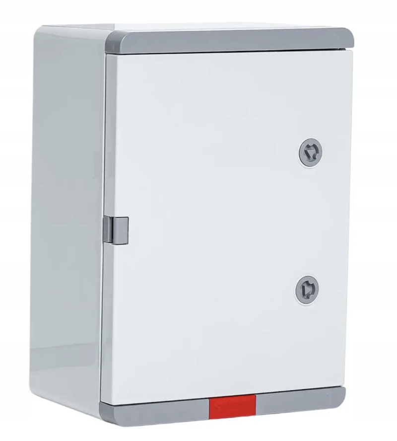 Plastová rozvaděčová skříň s šedými dveřmi, řada Design Pro Series, PD25351