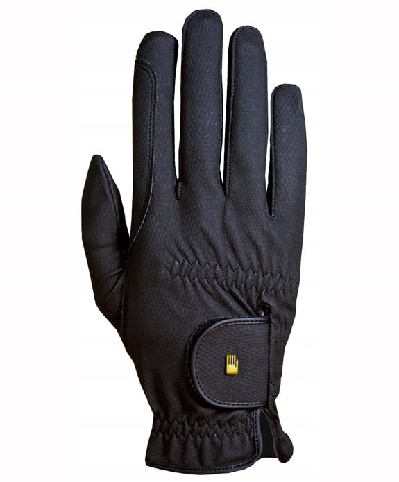 Rękawiczki jeździeckie Roeckl Roeck-Grip Universal czarne 6
