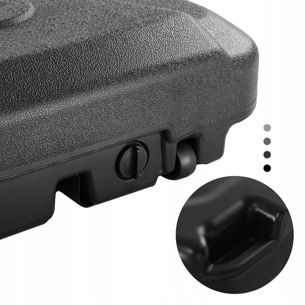 Stojak pod parasol na kółkach 60L Producent Costway