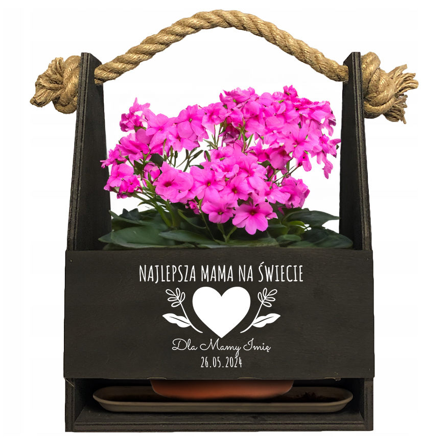 Nosítko na alkohol Květiny Nejlepší Maminka Na Světě Svátek Matek Vzory