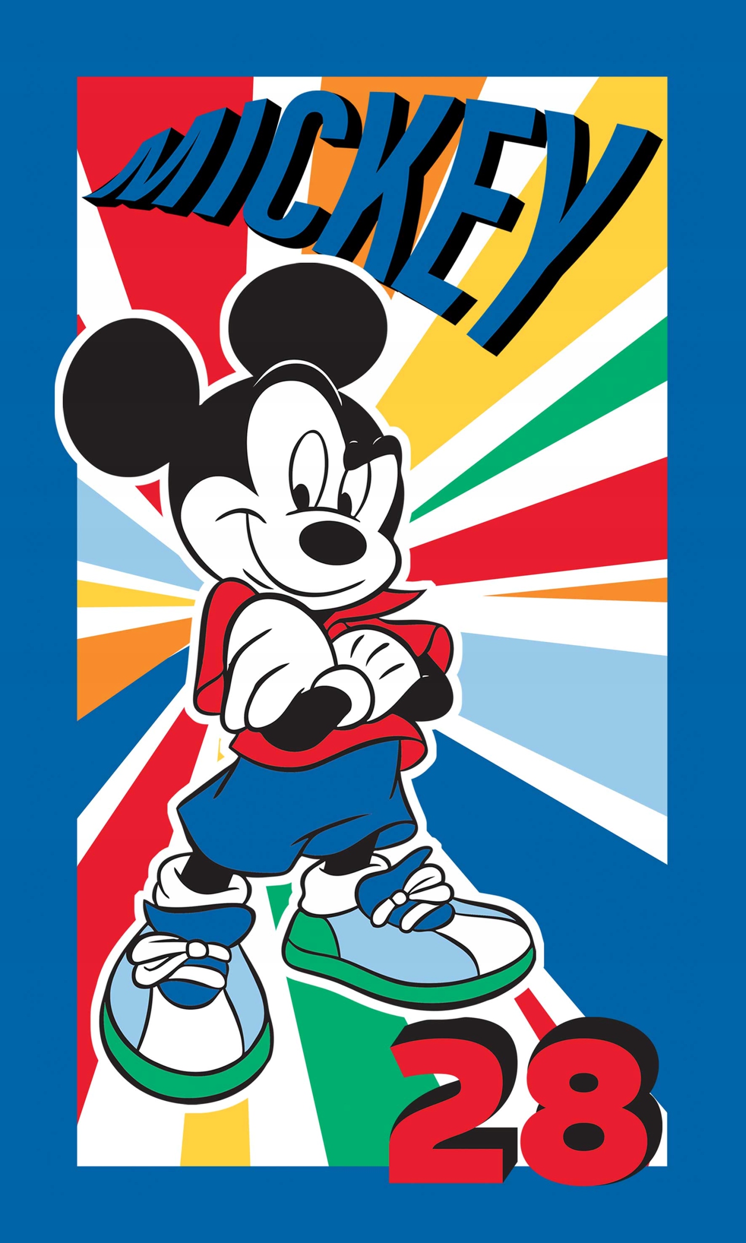 

Ręcznik do rąk Myszka Miki Mickey 30x50