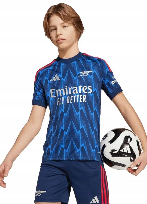 Dětský venkovní fotbalový dres Adidas Arsenal Fc 25/26 modrý
